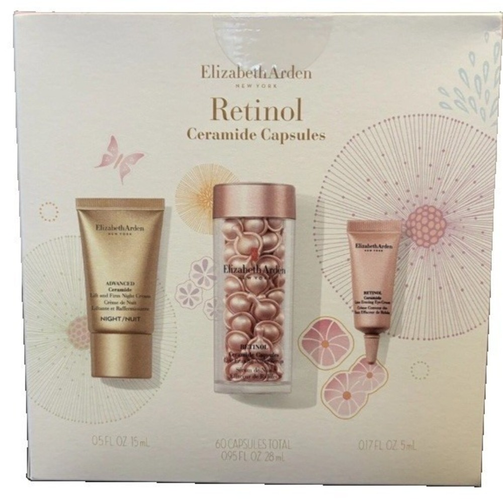 Elizabeth Arden RETINOL Ceramide Capsules Enchanted Nights 3pc Set